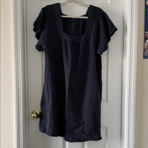 Madewell Navy Midi Dress